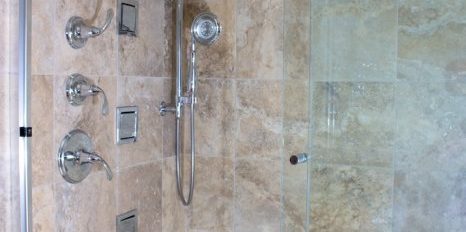 Shower with multiple heads